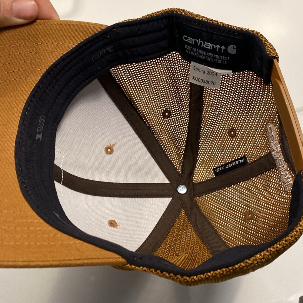 GIFTED!! Carhartt || Rugged Flex Twill Mesh-Back Logo Patch Cap - Picture 6 of 11